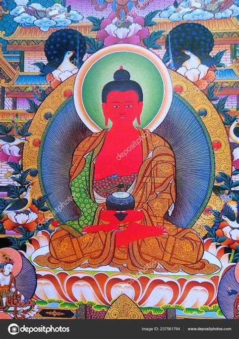  Glorificazione del Buddha Amitabha un'esplosione di colori celestiali e dettagli finemente intagliati!