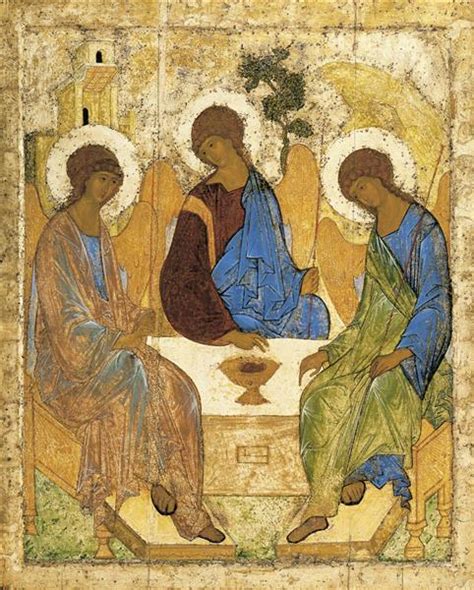  La Trinità di Andrei Rublev: Un Ritorno all'Armonia Celeste